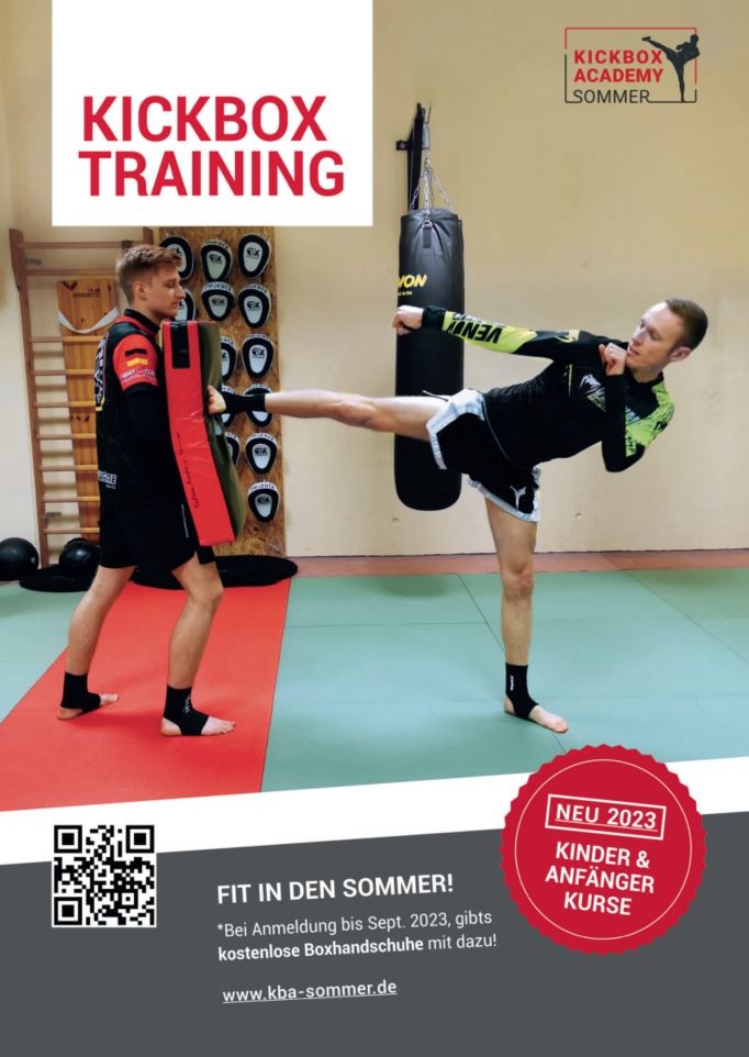 Flyer_Kickbox Academy Sommer_Mai 2023